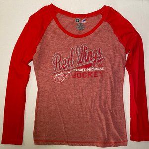 Women's Red Wings Hockey Long Sleeve T-Shirt